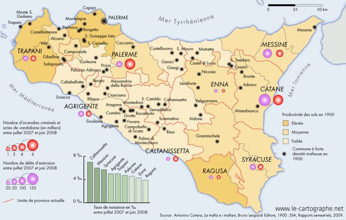 carte mafia sicile