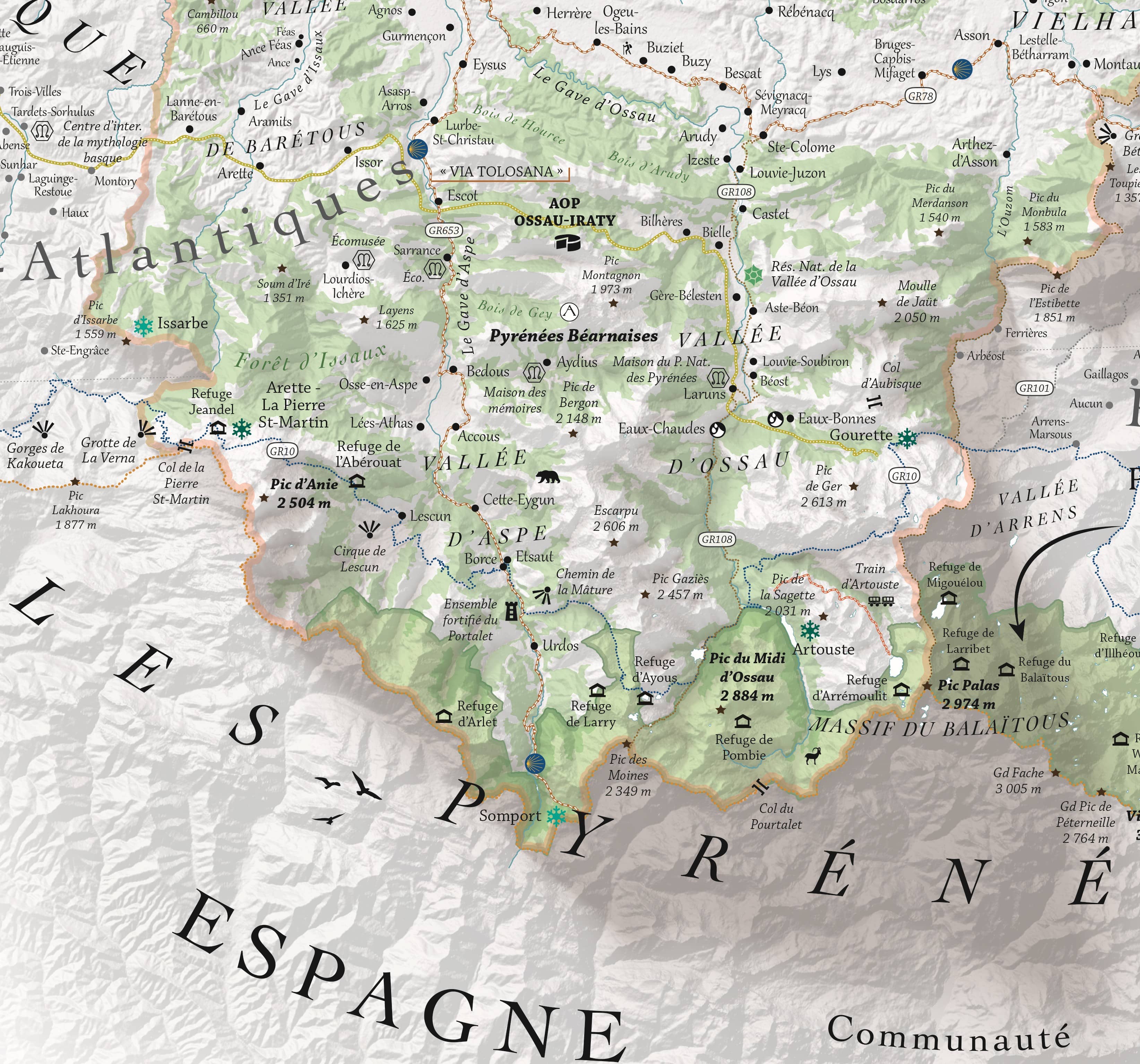 Le Béarn - Zoom