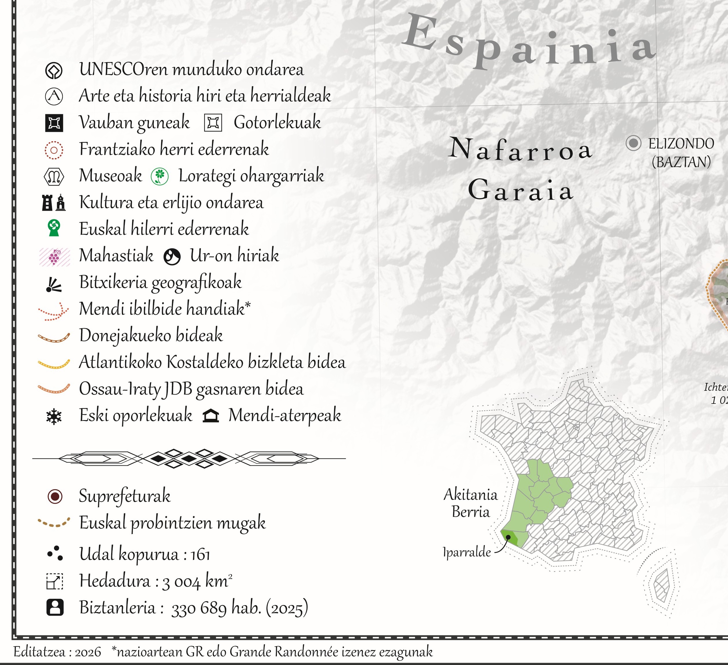 Ipar Euskal Herria - Légende