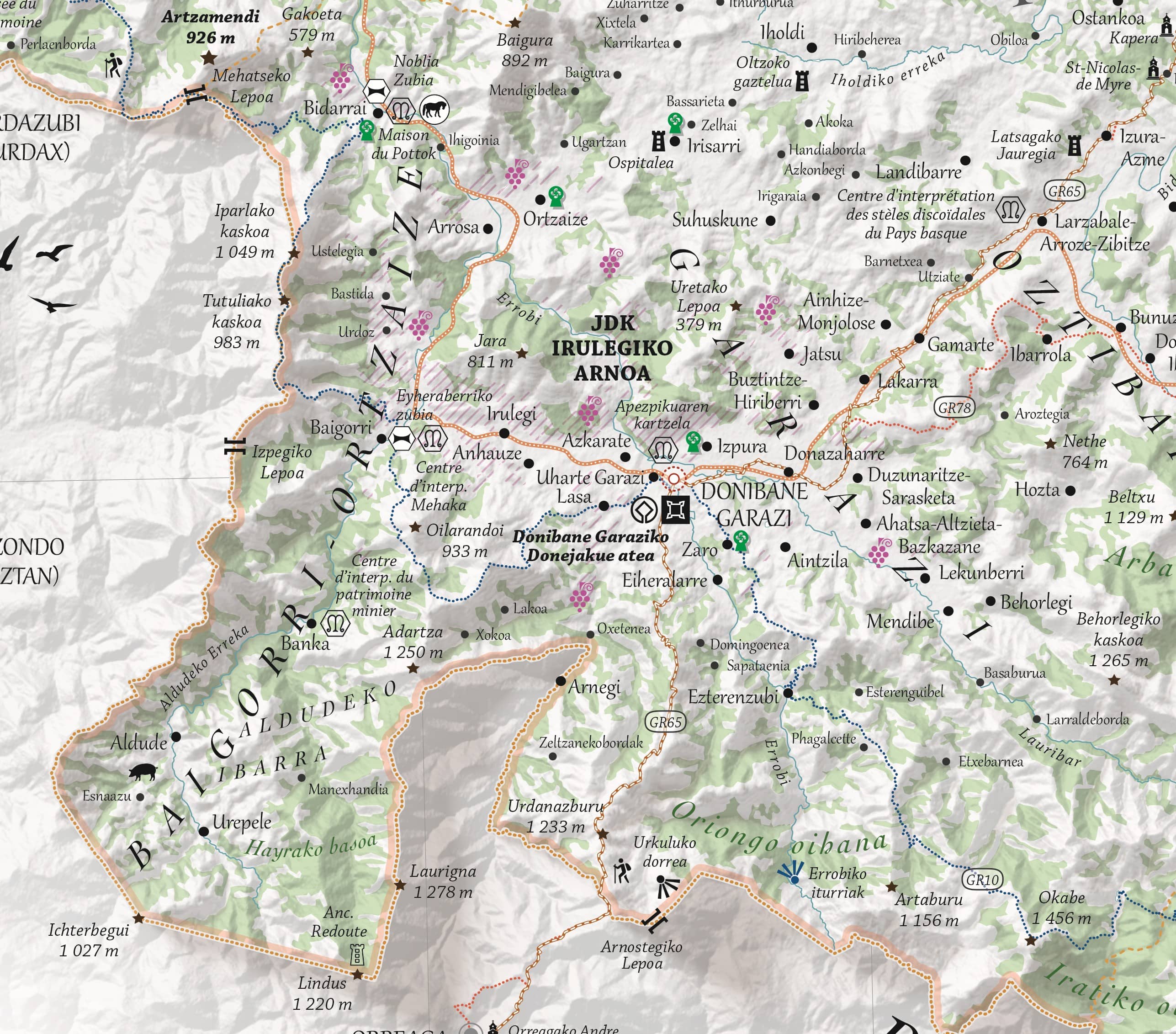 Euskal Herria - zoom