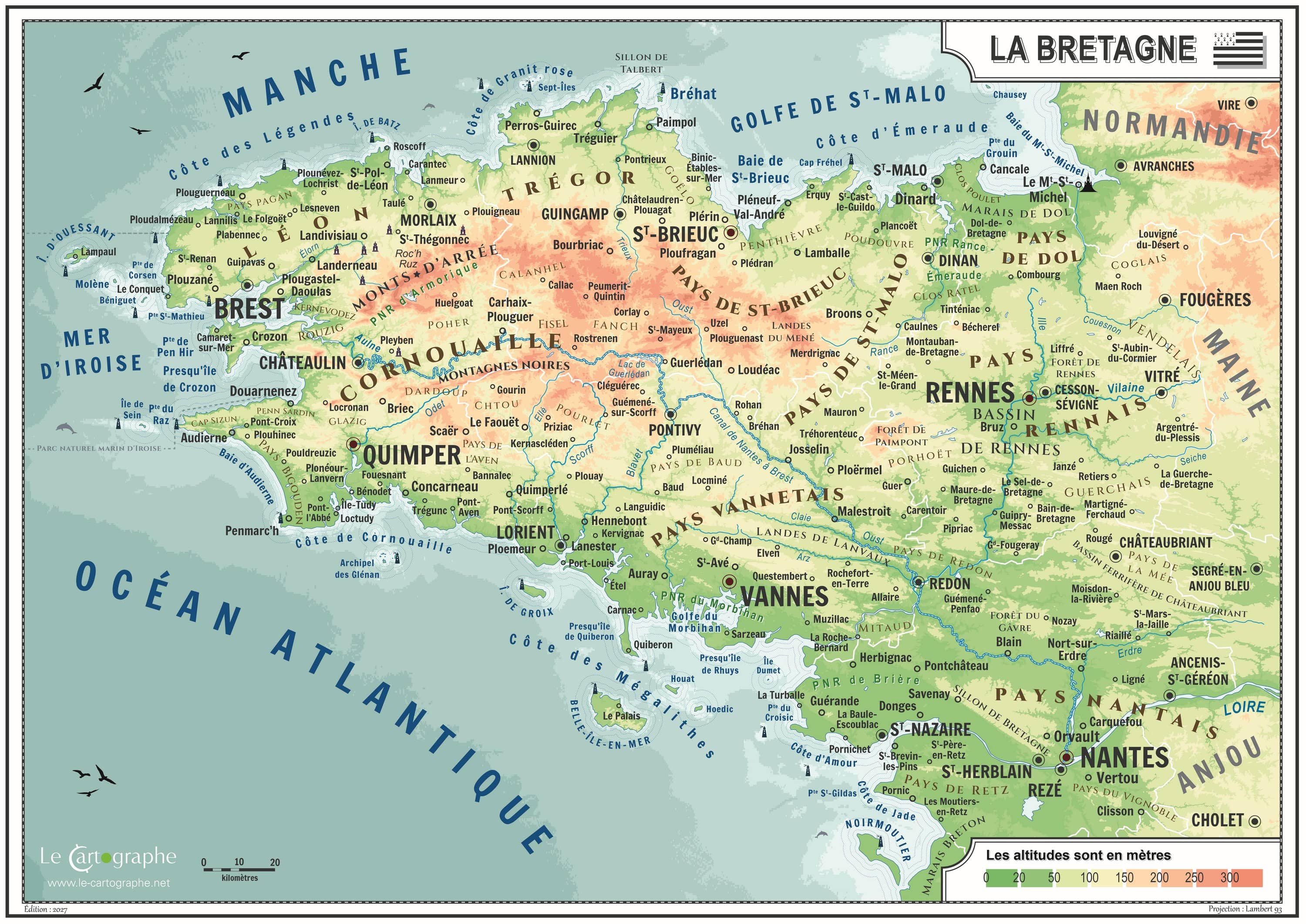 ¨Poster La Bretagne