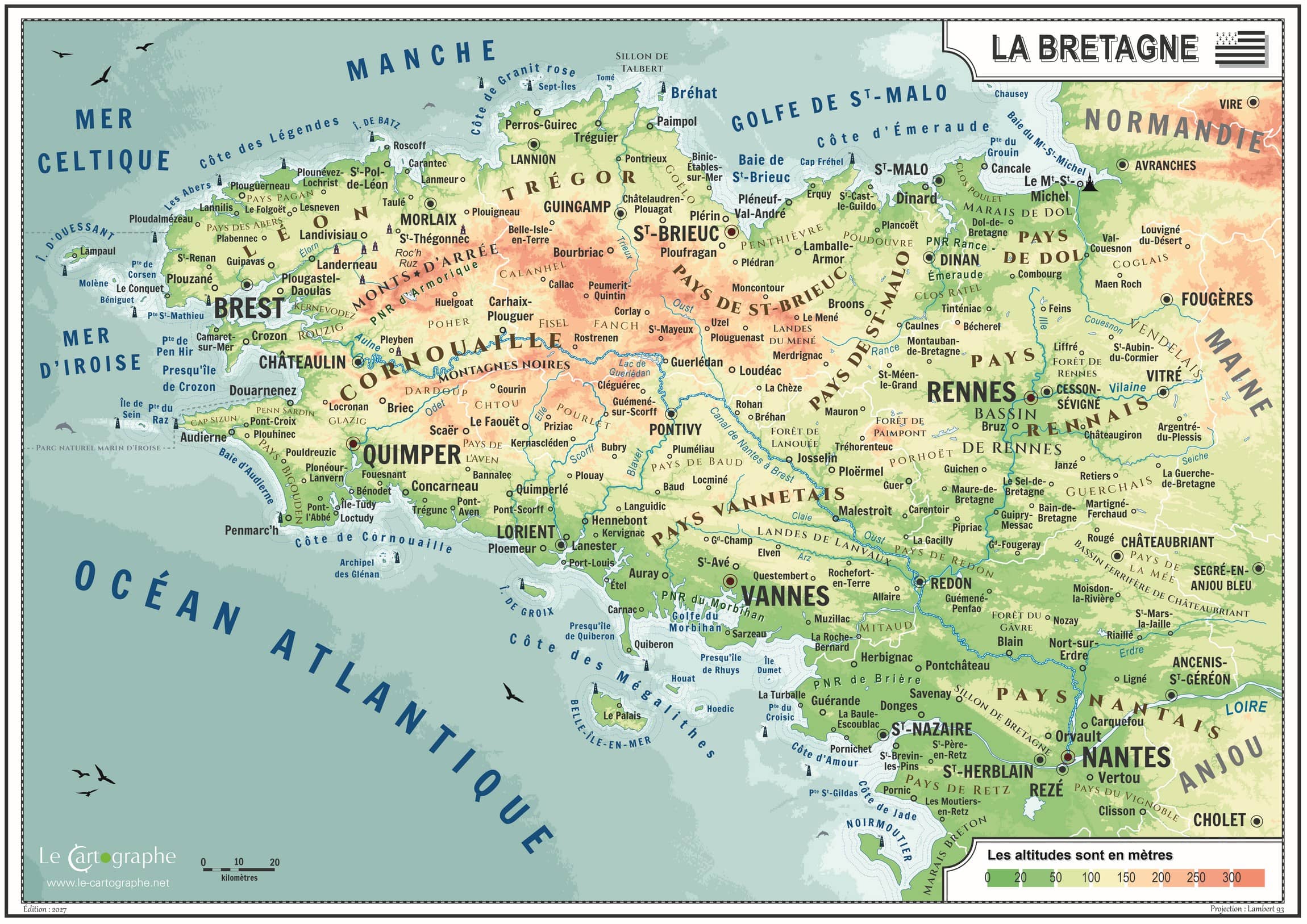 ¨Poster La Bretagne