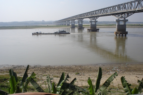 Photo - Vue du fleuve Irrawaddy