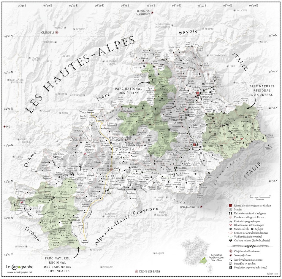 Les Hautes-Alpes - Poster