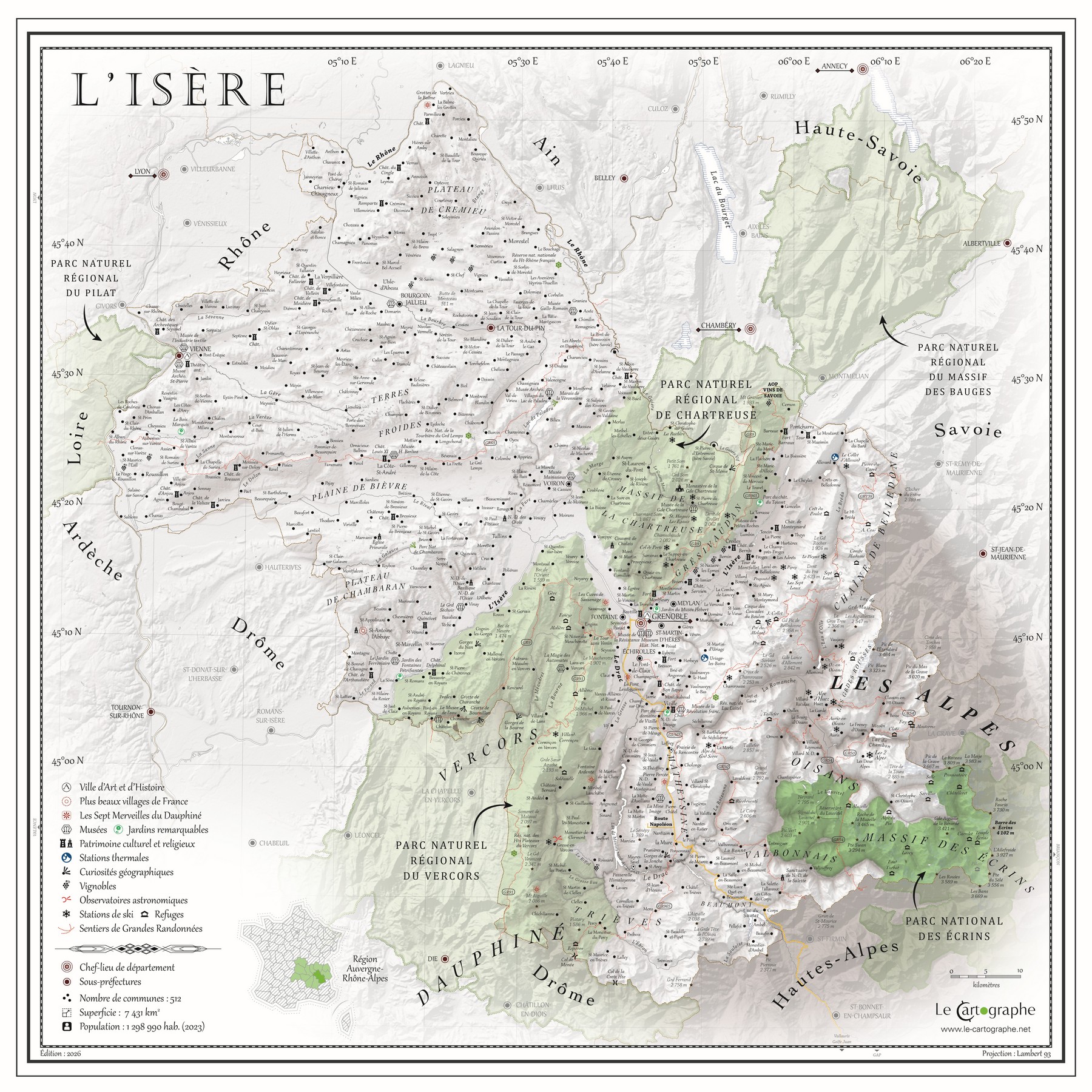 L.'Isère - Poster