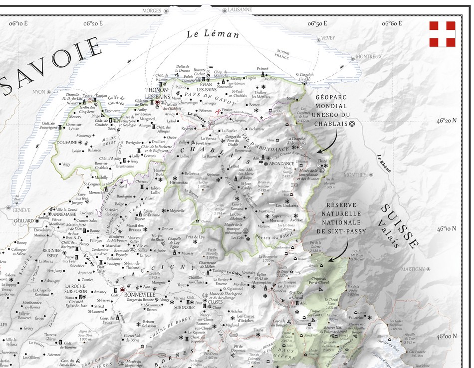 La Haute-Savoie zoom - Poster