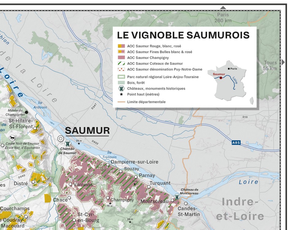 Vignoble saumurois Zoom