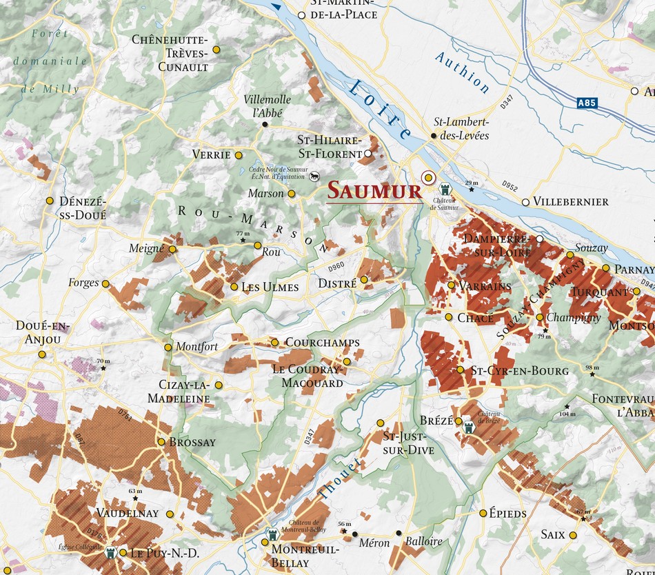 Vignoble saumurois Zoom