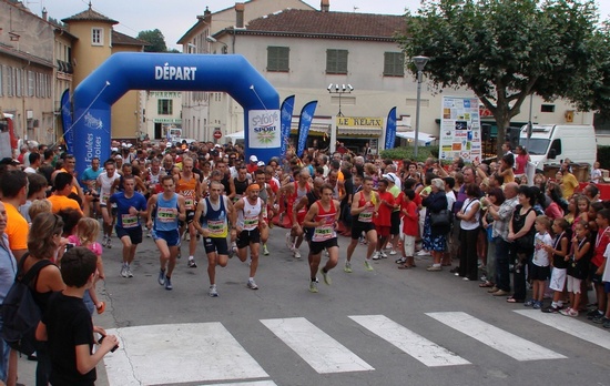 Photo : Départ de la course 