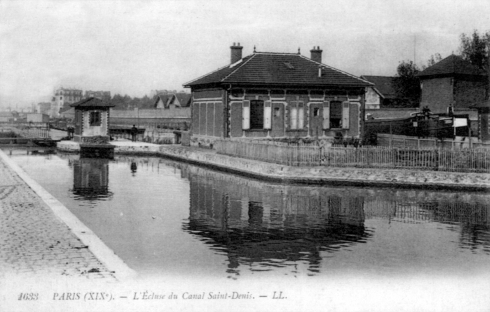  Écluse du canal Saint Denis