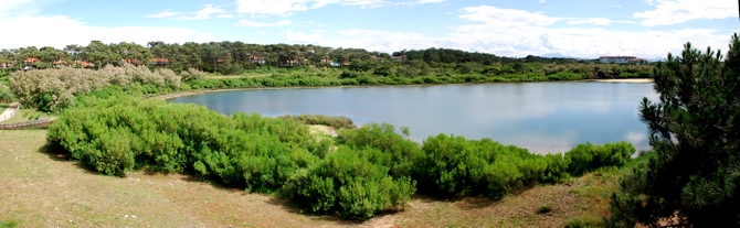 Photo : Vue du lac nord Photo : Vue du lac nord