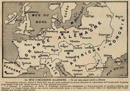 Et si l'Allemagne avait gagné la Première Guerre Mondiale