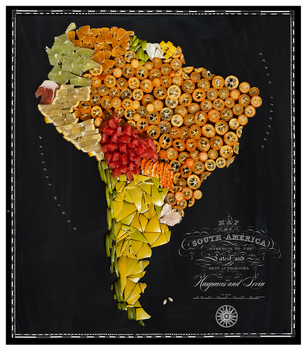 Food map : L'Amérique Latine