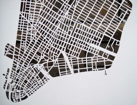 Carte : New York City par K. O'Leary