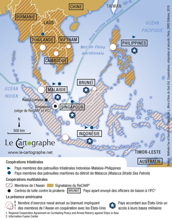 Coopérations maritimes en Asie du Sud-Est