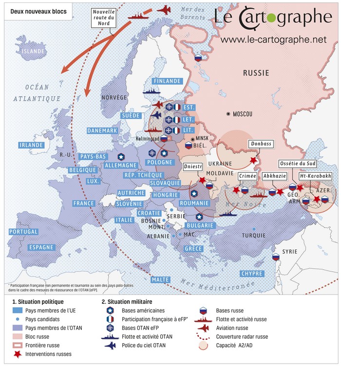 Carte : Deux nouveaux blocs