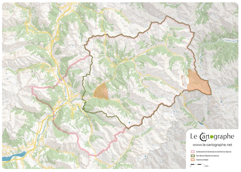 Carte du Queyras