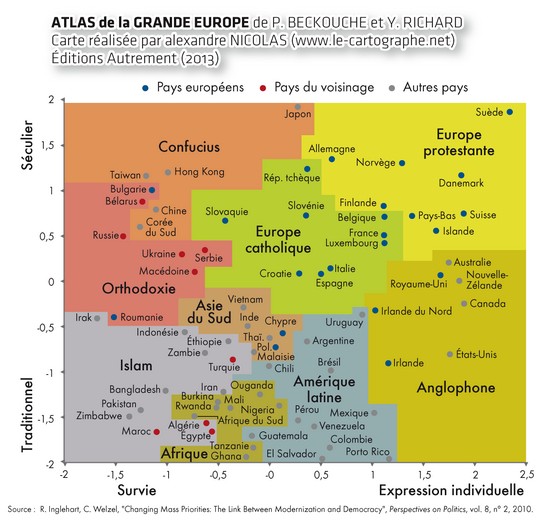 Carte : La coopération décentralisée avec les sud méditéranéen  Carte : La coopération décentralisée avec les sud méditéranéen  Carte : Les premières destinations européennes du transport aérien  Carte : Les premières destinations européennes du transport aérien  Graphique : La blogosphère des révolutionaires tunisiens début 2011  Graphique : La blogosphère des révolutionaires tunisiens début 2011  Graphique : Une vision américaine de l'opposition ente l'Europe et ses voisins