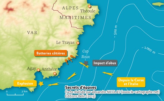 Carte : La fin du Sergent William Ramsey