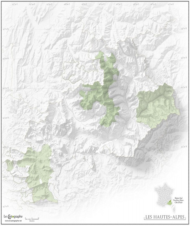 Les Hautes-Alpes vierge