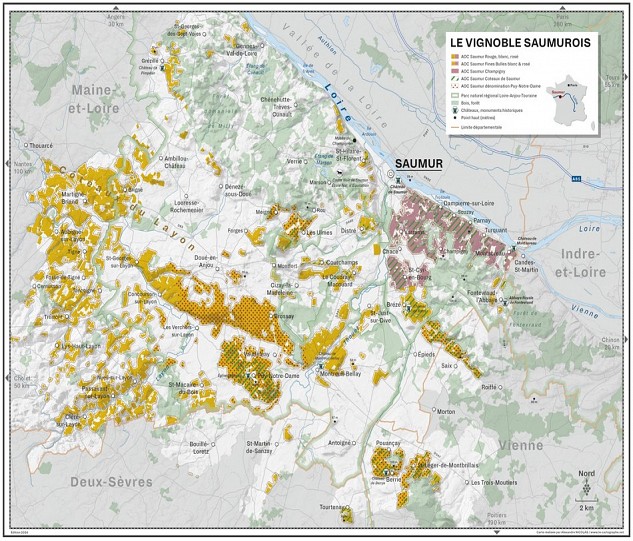 Le vignoble saumurois