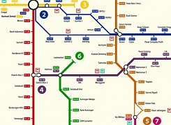La représentation cartographique du métro