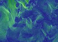 Carte des vents